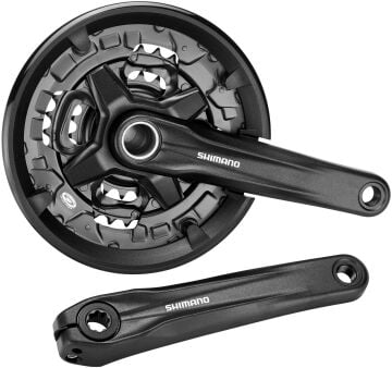 Shimano FC-MT210-3 9s 44-32-22T 170mm Hollowtech II Aynakol Kapaklı