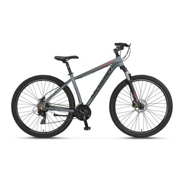 29 Mosso Wildfire LTD 21v H.Disk Fren Dağ Bisikleti 51cm - Koyu Gri-Kırmızı