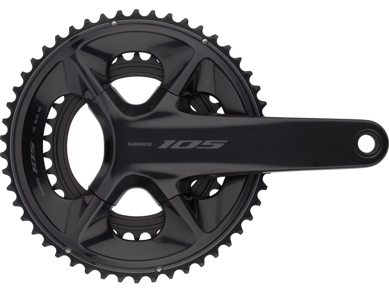 Shimano 105 FC-R7100 175mm 50-34T 2x12 Uyumlu Aynakol Siyah