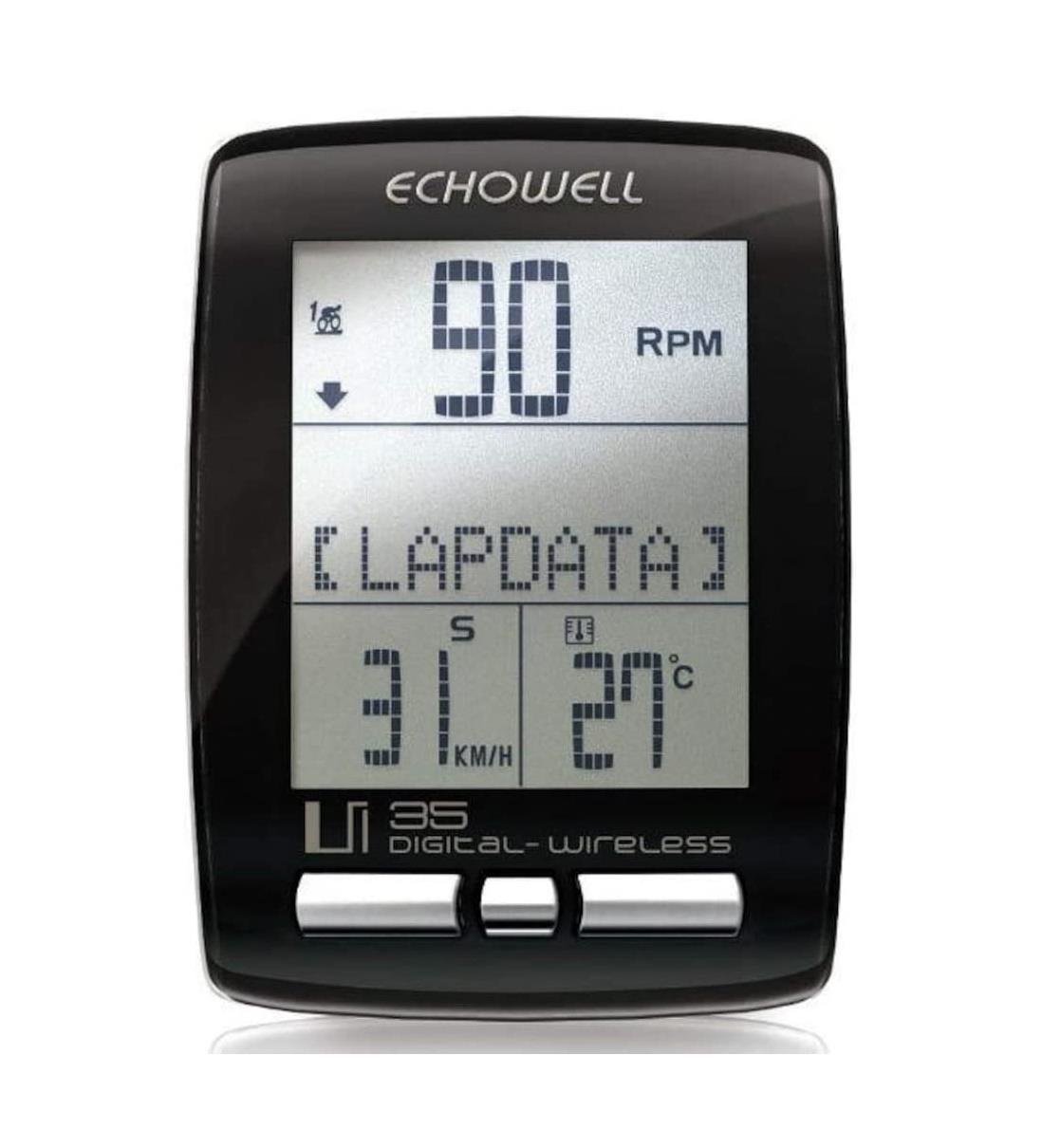 Echowell Ui35 29 Fonksiyon Kadanslı Kablosuz Km Siyah