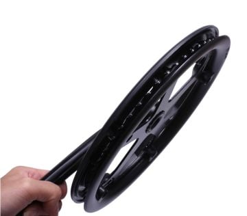 Sunrun 48T 170mm Katlanır Bisiklet Çift Muhafazalı Tekli Alüminyum Aynakol