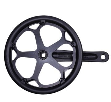 Sunrun 48T 170mm Katlanır Bisiklet Çift Muhafazalı Tekli Alüminyum Aynakol