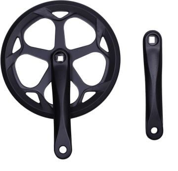 Sunrun 48T 170mm Katlanır Bisiklet Çift Muhafazalı Tekli Alüminyum Aynakol