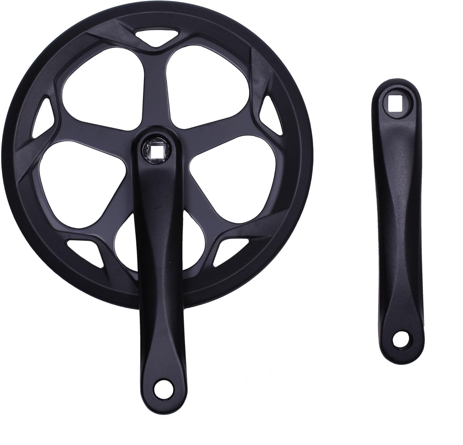Sunrun 52T 170mm Katlanır Bisiklet Çift Muhafazalı Tekli Alüminyum Aynakol