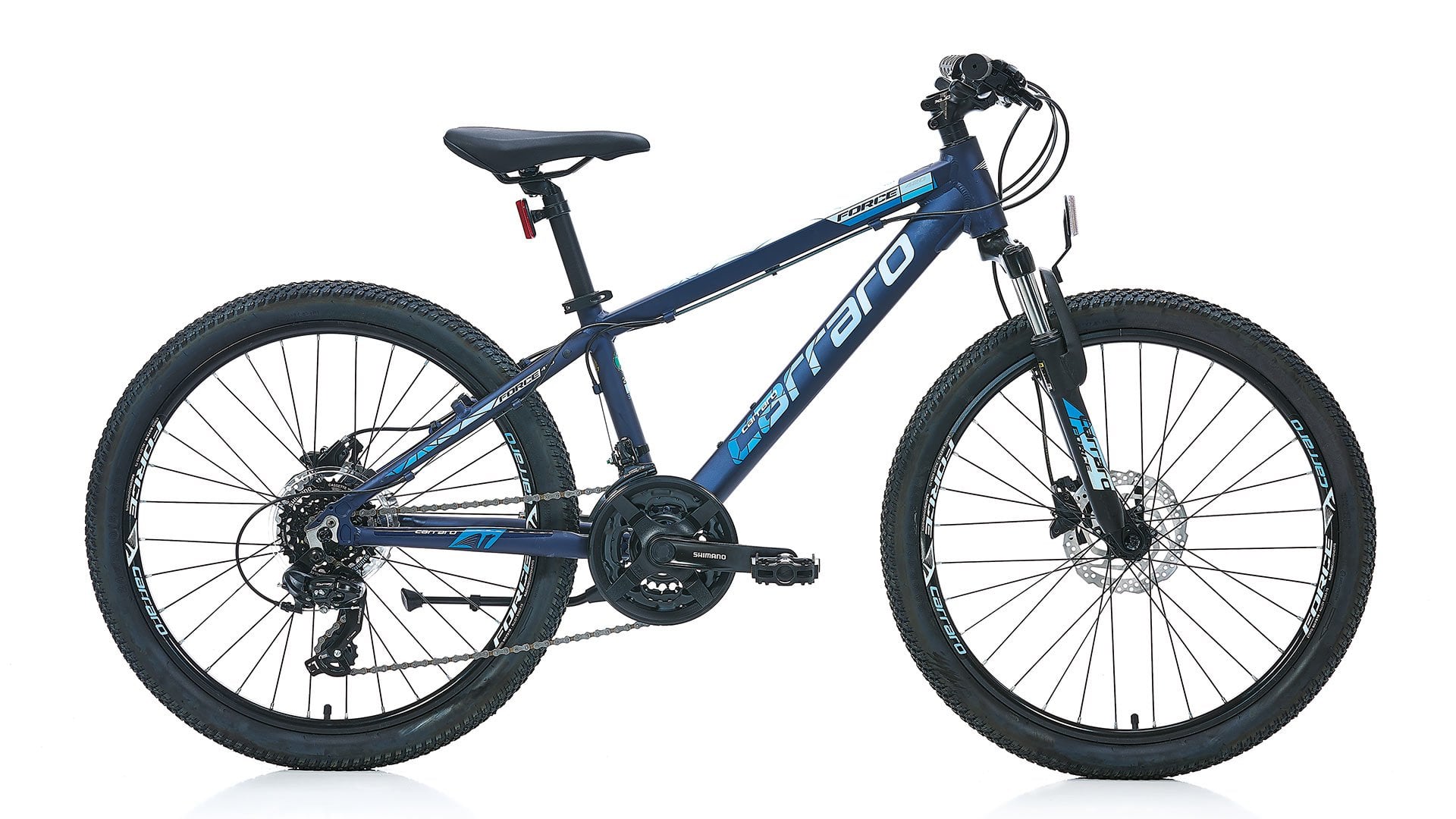 24 Carraro Force 420 21v H.Disk Fren Çocuk Bisikleti 32.5cm - M.Koyu Mavi