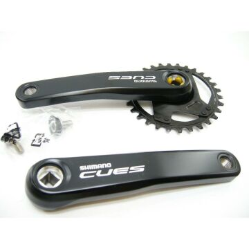 Shimano Cues FC-U4000-1 170mm 32T 1x9/10/11s Uyumlu Kapaksız Aynakol Siyah