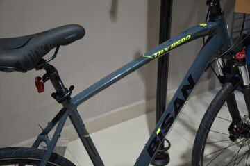 28 Bisan TRX 8500 27v Mozo Maşa H.Disk Fren Şehir Bisikleti 56cm - Mavi-Siyah-Yeşil