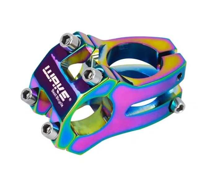 Wake 31.8x45mm Alüminyum Gidon Boğazı Rainbow