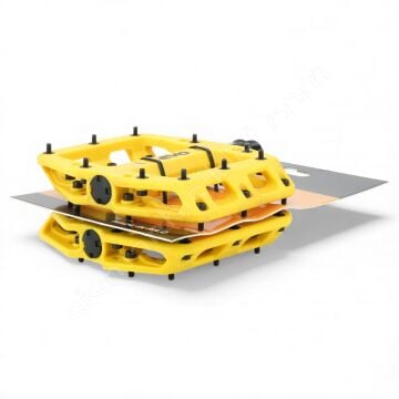 Evo Rulmanlı Çivili Mtb/Trial/Bmx Platform Pedal Sarı