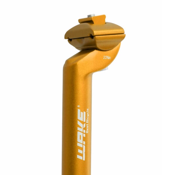 Wake 27.2x350mm Alüminyum Sele Borusu Gold (Sarı)