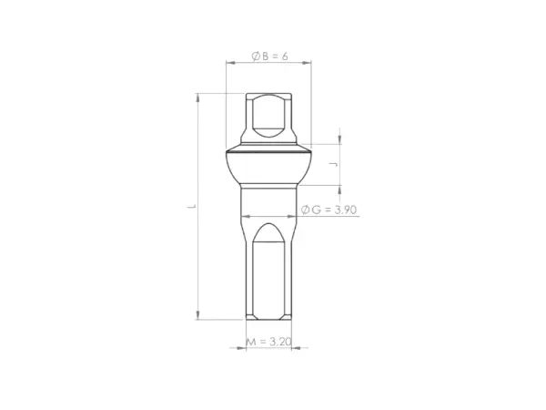Sapim Polyax 14G 16mm Alüminyum Square Double Secure Lock Jant Teli Başlığı (Nipel) Turuncu
