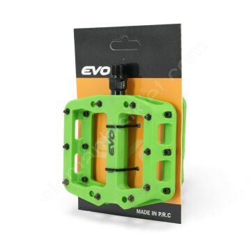 Evo Rulmanlı Çivili Mtb/Trial/Bmx Platform Pedal Yeşil - Evo