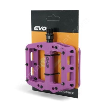 Evo Rulmanlı Çivili Mtb/Trial/Bmx Platform Pedal Mor