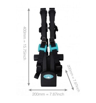 Bn'b Rack Transformer BC-6425-3K 3lü Araç Arkası Katlanır Bisiklet Taşıyıcı