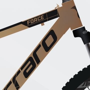 27.5 Carraro Force 750 24v H.Disk Fren Dağ Bisikleti 48cm - M.Antrasit-Gri