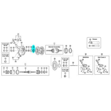 Shimano Nexus SG-4R35 Kafes Bilye A - 1/4'' x 7 - Y32190220