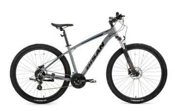 26 Bisan MTX 7300 24v Hidrolik D.Fren Dağ Bisikleti 39.5cm - Metalik Gri-Mavi
