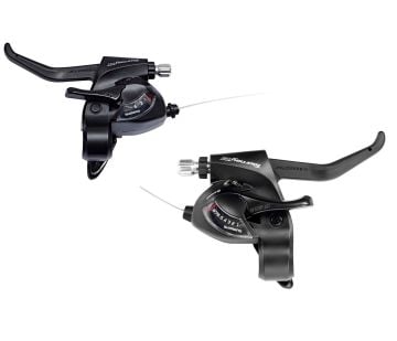 Shimano ST-TX800 3x8 Vites-fren Kolu Set Siyah