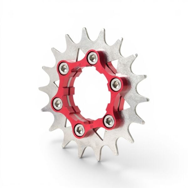 Tanke 18T Çelik Dişli Single Speed Kit Kırmızı