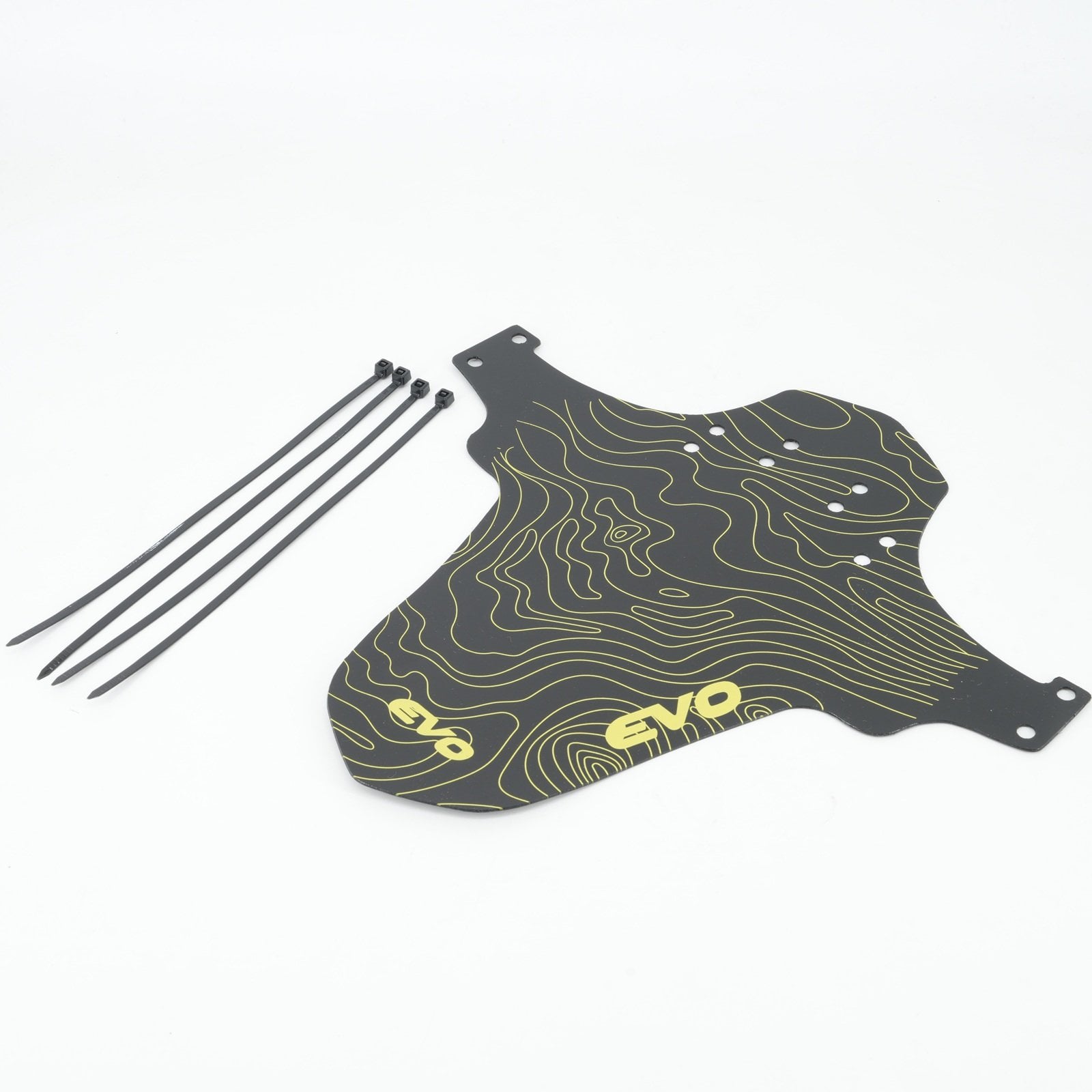 Evo PVC Mtb Ön Çamurluk Siyah-Yeşil