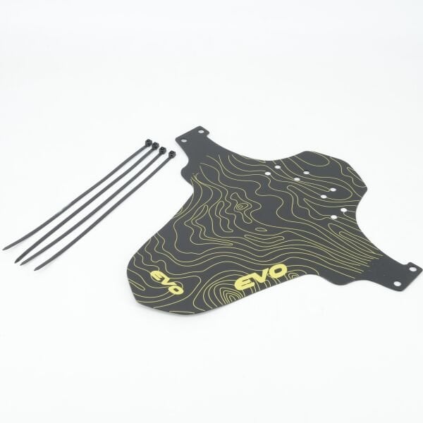 Evo PVC Mtb Ön Çamurluk Siyah-Yeşil