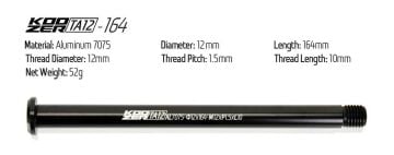 Koozer TA12-164 M12 x P1.5 x L10 Sokma Mil
