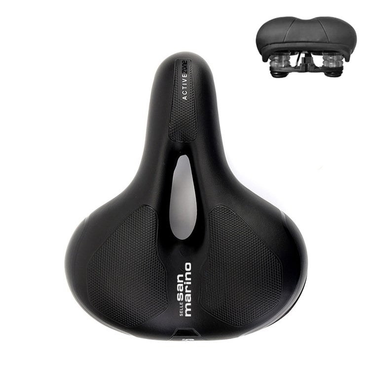 Selle San Marino SM-963 Active Zone Elastomer Yaylı Şehir Bisiklet Selesi