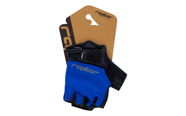 Raptor Evo Kısa Parmak (Gel-Pad) Yetişkin Bisiklet Eldiveni Midnight Blue