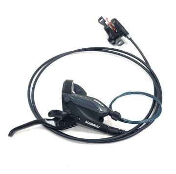 Shimano ST-EF505-7R, BR-MT200 7li Sağ-Arka H.Disk Fren/Vites Kolu Seti