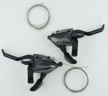 Shimano ST-EF500-7R2A, ST-EF500-L2A 3x7 Vites Fren Kolu Set