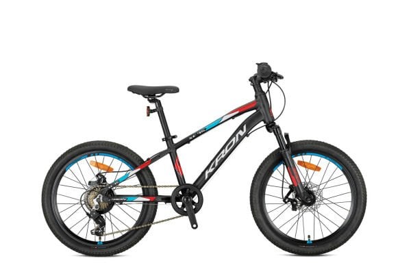 20 Kron XC 75 7v M.Disk Fren Çocuk Bisikleti 28cm - M.Siyah-Kırmızı