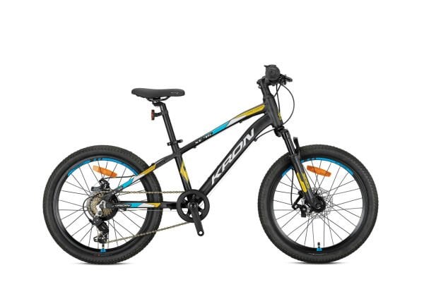 20 Kron XC 75 7v M.Disk Fren Çocuk Bisikleti 28cm - M.Siyah-Sarı