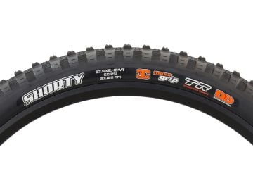 Maxxis 27.5x2.40WT Shorty 3C MaxxGrip DD TR Katlanır Dış Lastik Siyah