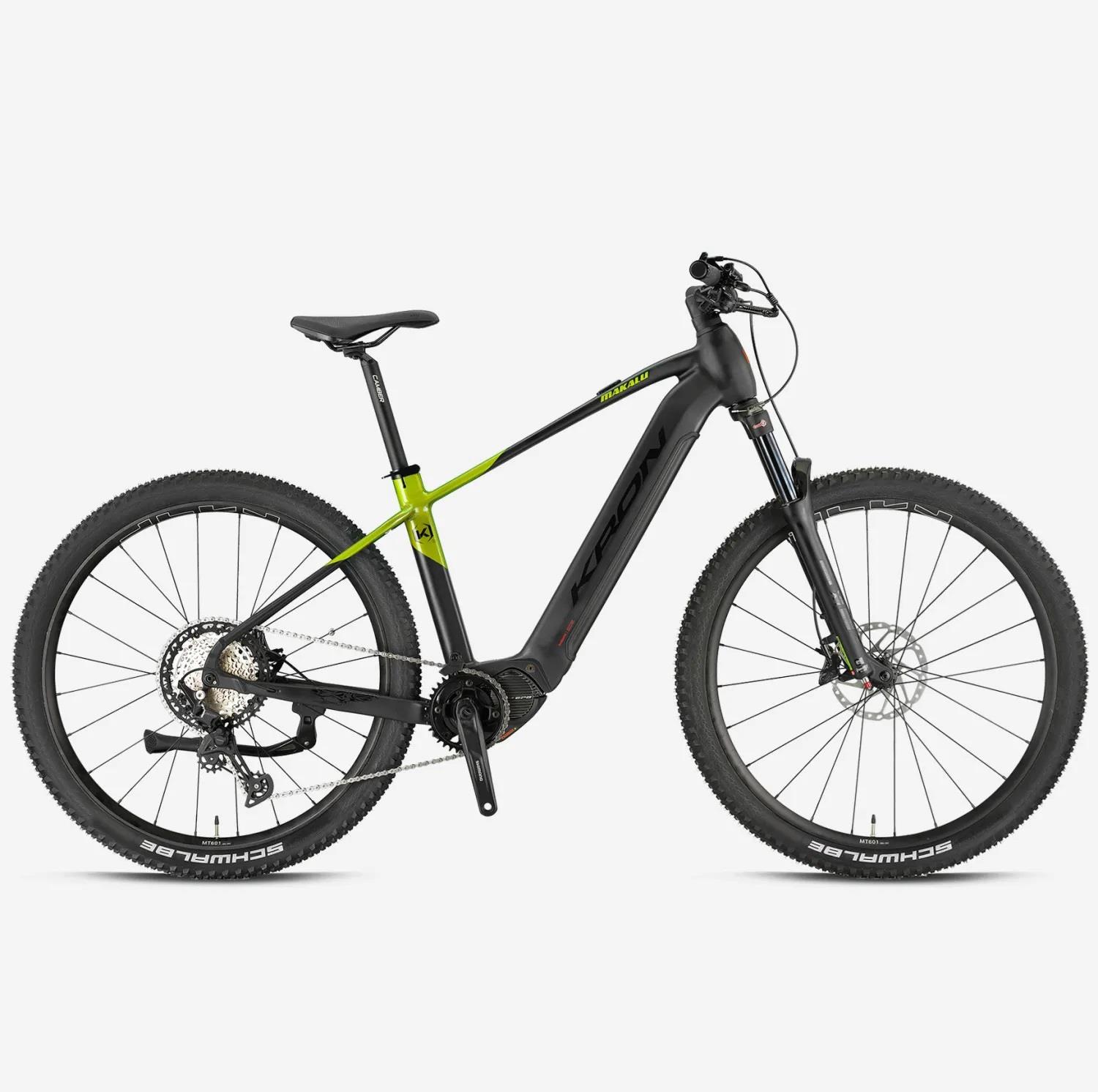 29 Kron Makalu 12v H.Disk Fren Steps EP801 630Wh E-Mtb Bisiklet 43cm - M.Gri-Siyah