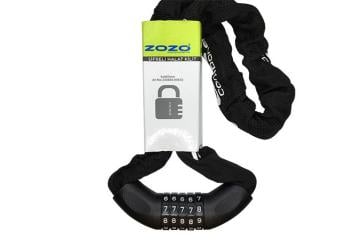 Zozo 4x900mm 5 Haneli Şifreli Zincir Bisiklet Kilit