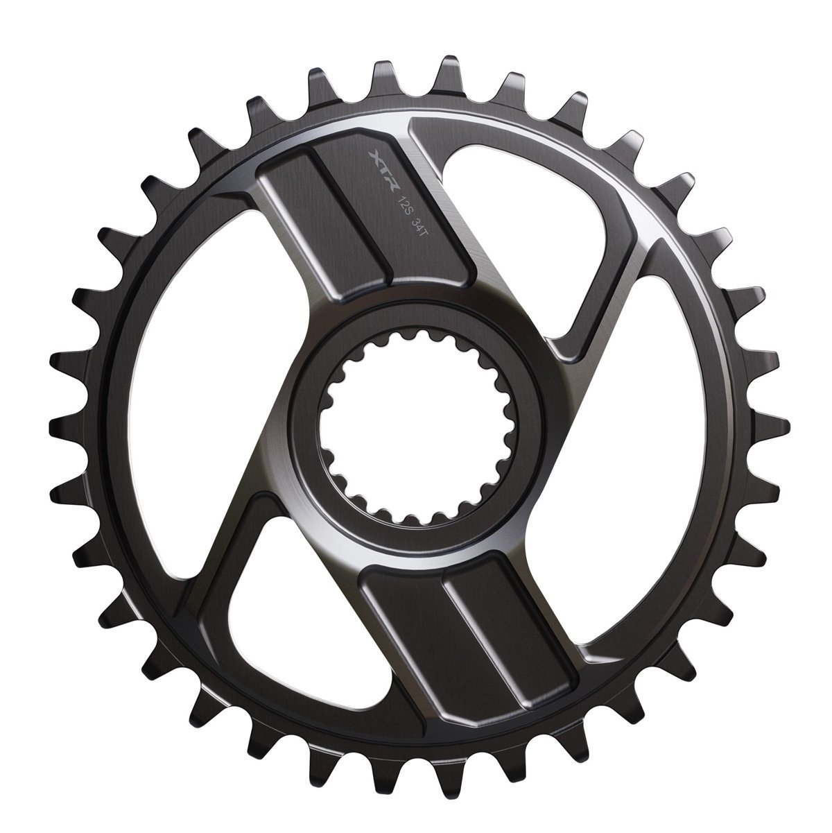 Shimano XTR SM-CRM96 34T Aynakol Yaprağı FC-M9200 için ISMCRM96AA4